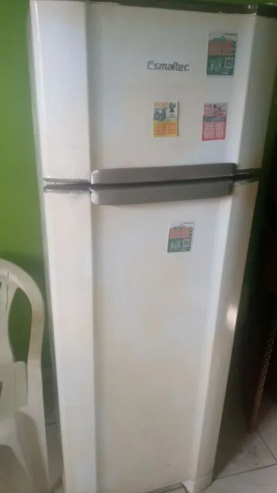 Geladeira c defeito
