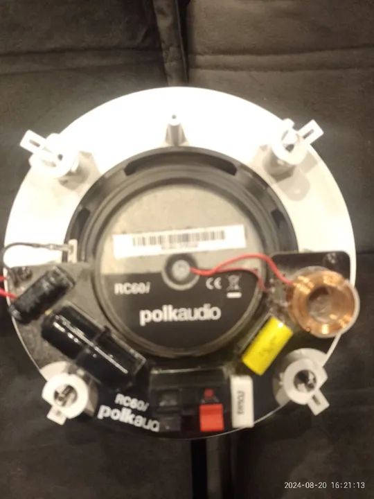 Polk RC60i caixa de embutir/gesso  - Foto 4