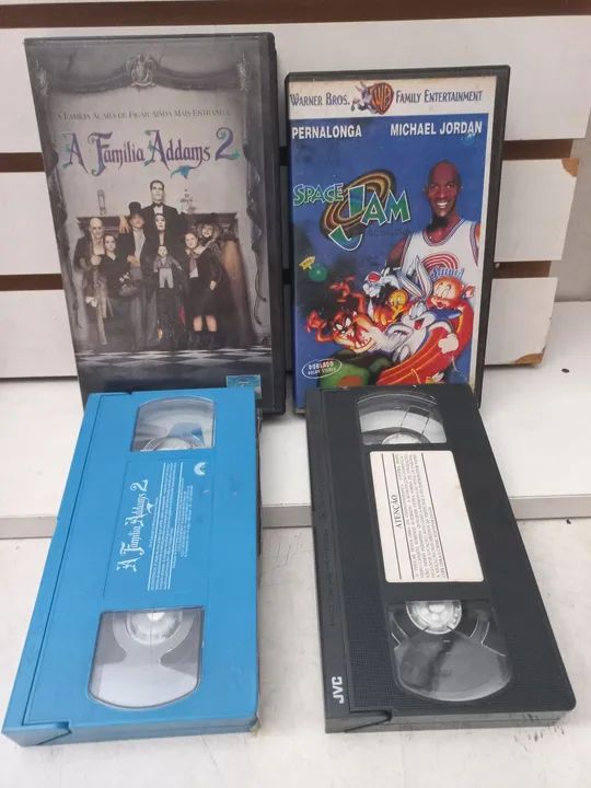 2 fitas vhs antigas Dublado 