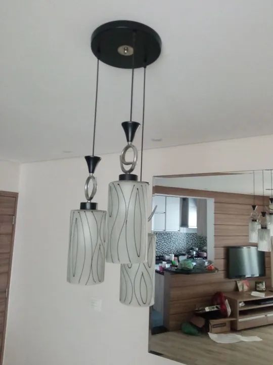 Lustre pendente sala - Foto 3