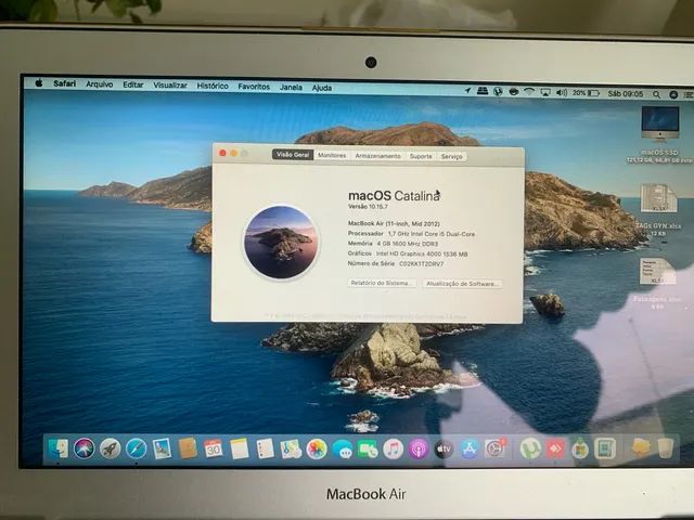 MacBook Air 12pol Core i5 - IMPECÁVEL  - Foto 4