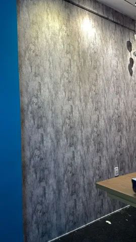 papel de parede decorativo luatek pvc qz16-5 45cmx5mc - Foto 2
