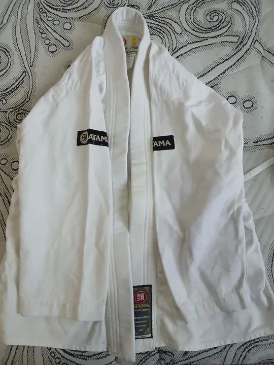 Kimono de Judô Branco infantil - Tamanho m1