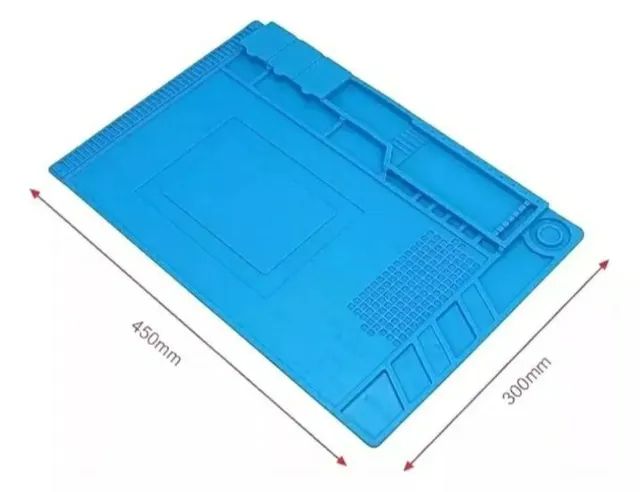 Manta tapete magnética para manutenção em eletrônicos  + um jogo de chaves  - Foto 4