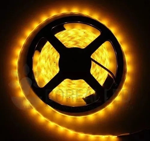 Fita led amarela 5 metros com fonte