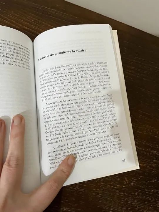 livro a miseria do jornalismo brasileiro: as (in)certezas da midia - juremir machado da si - Foto 3