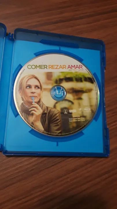 Blu-ray filme Comer Rezar Amar com Julia Roberts - Foto 3