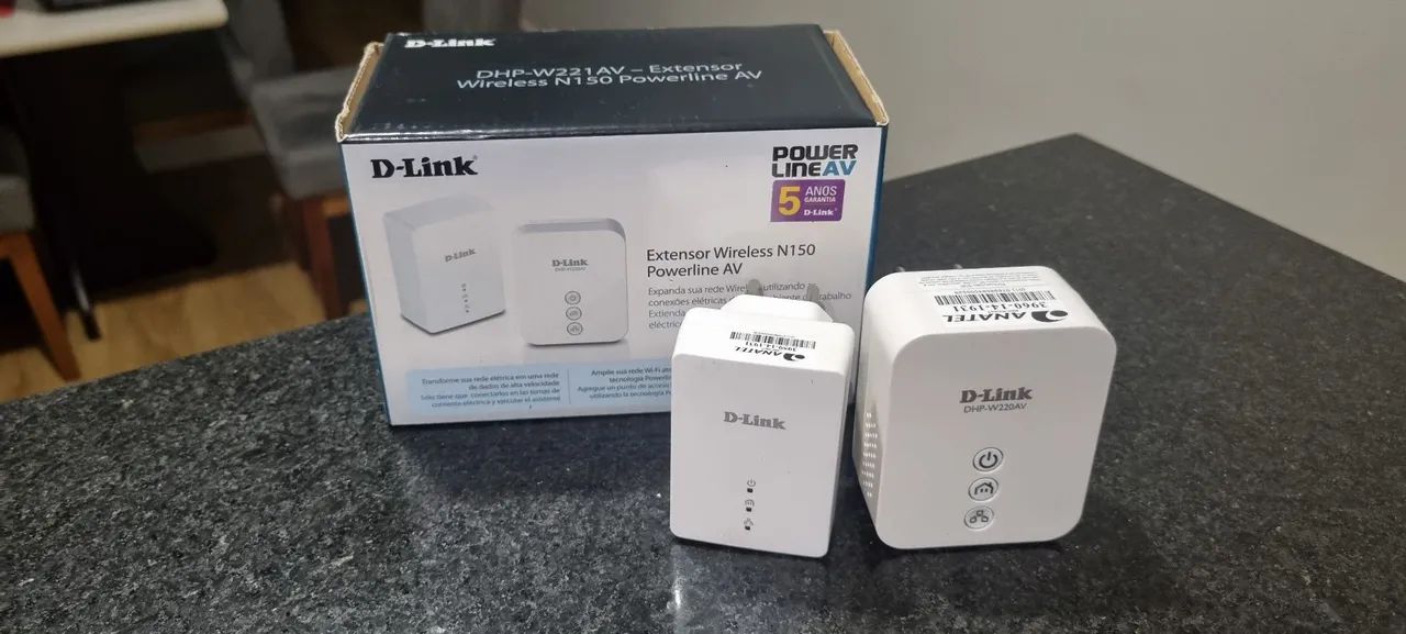 Repetidor extensor wireless n150 powerline av d-link