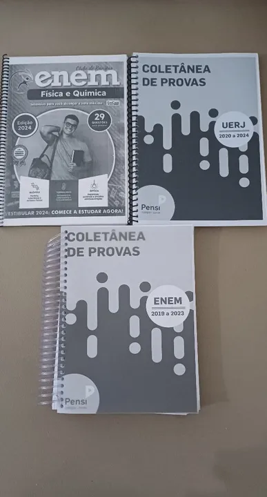 Apostilas Enem - Física, Química, Uerj e Coleção Completa