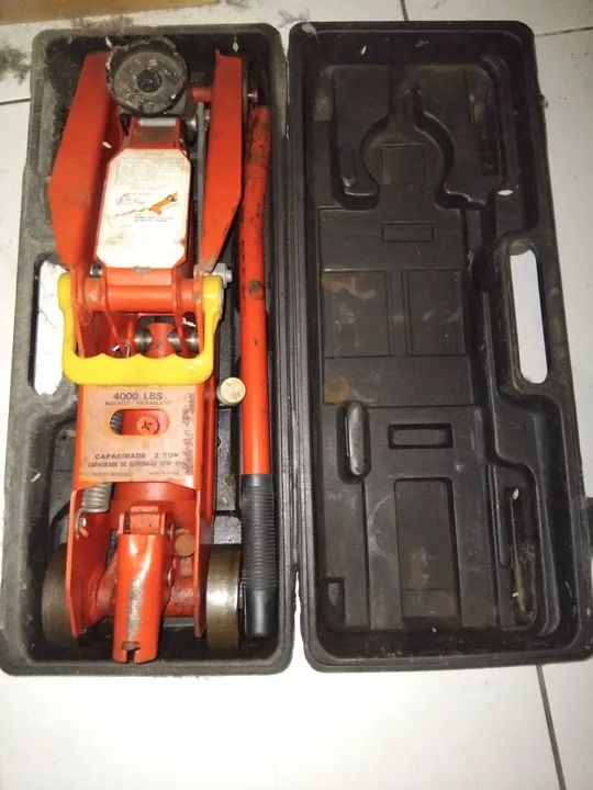 Macaco hidráulico de 2  , tipo jacaré, preço pra venda 350,00