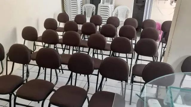 Super promoção de cadeiras fixa secretária  - Foto 2