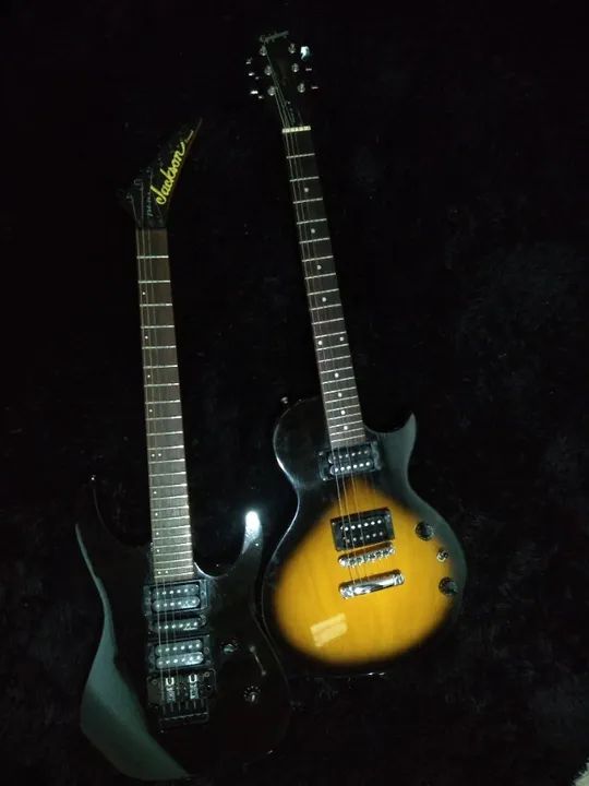 Guitarra Jackson JDR japonesa 1994 original valor  3.500 e uma epiphone les paul $ 3.5000 - Foto 5