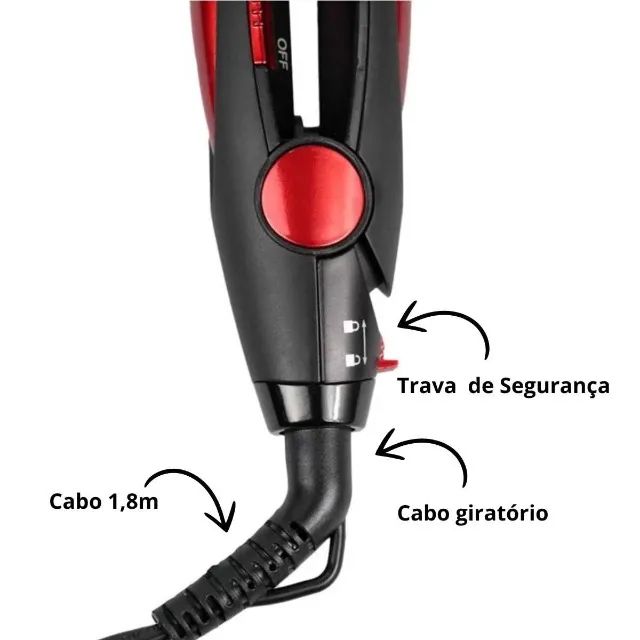 Prancha Alisadora Util Eletro Bivolt 110 / 220 liso intenso - Foto 3