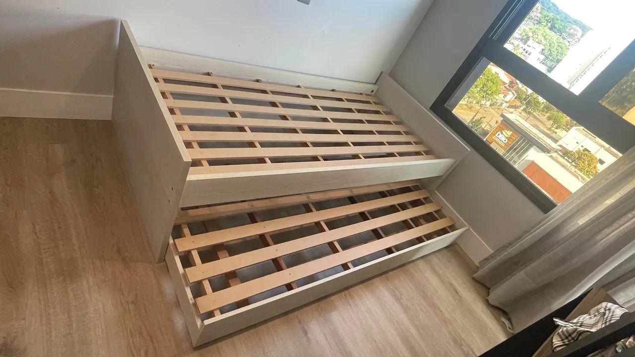 Cama Solteiro + Cama Adicional