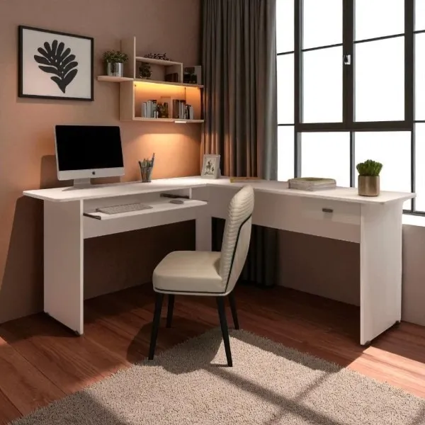 Mesa para escritório em L