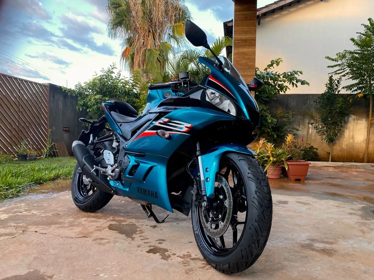 Yamaha R3 - Única roda preta em Brasilia - Foto 2