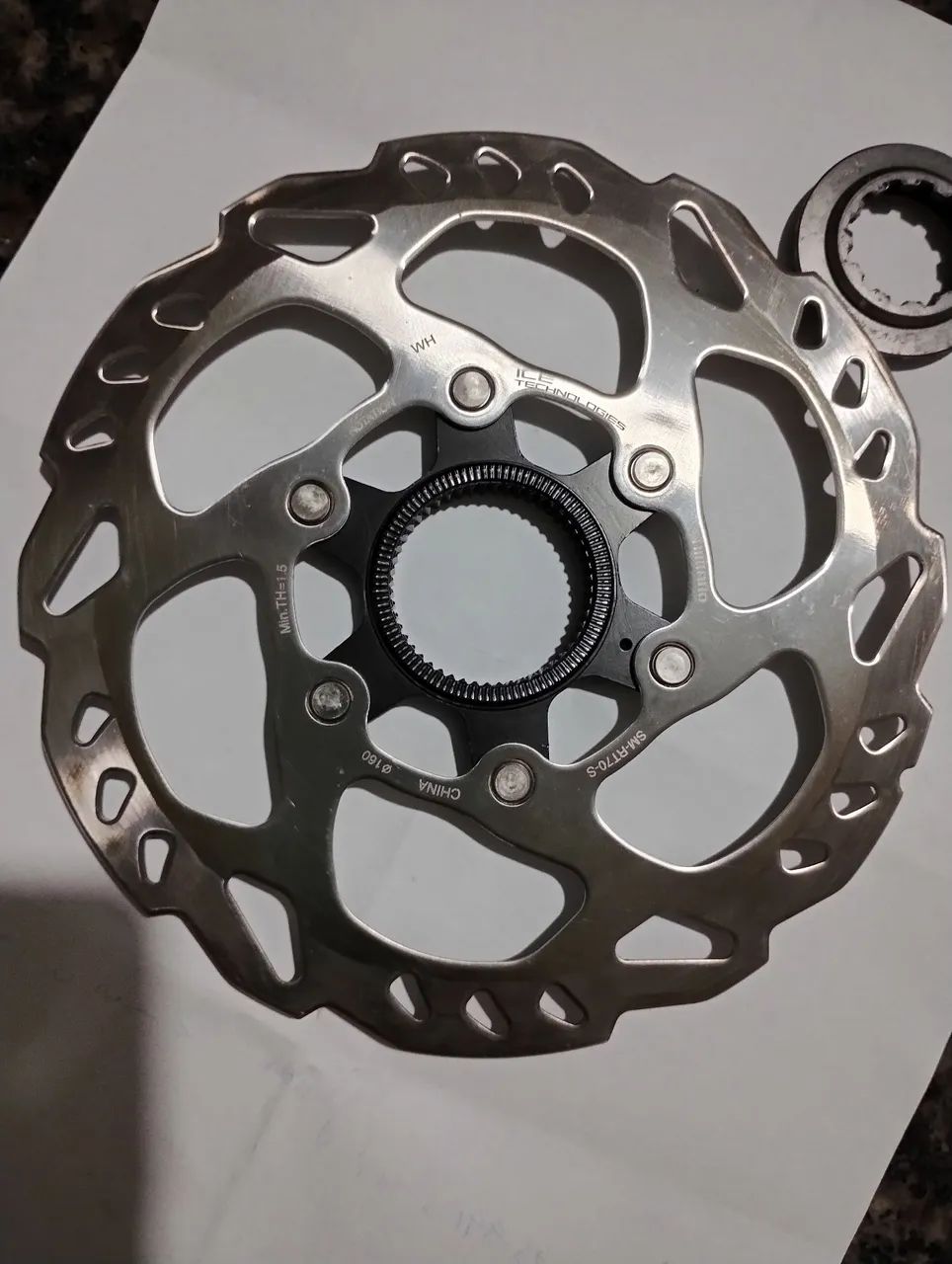 Disco de Freio para Bicicleta SLX, RT 70 icetech  - Foto 4