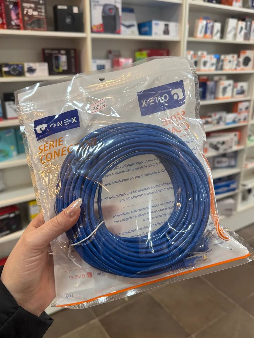 Cabo de Rede RJ45 20 Metros