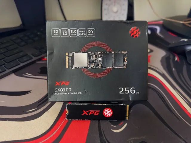 SSD NVMe XPG SX8100 256GB M.2 2280 - 3.500MB/s - Alta Performance!