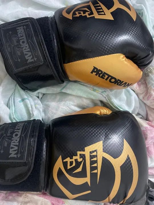 Luvas de Boxe Pretorian Black Line 
