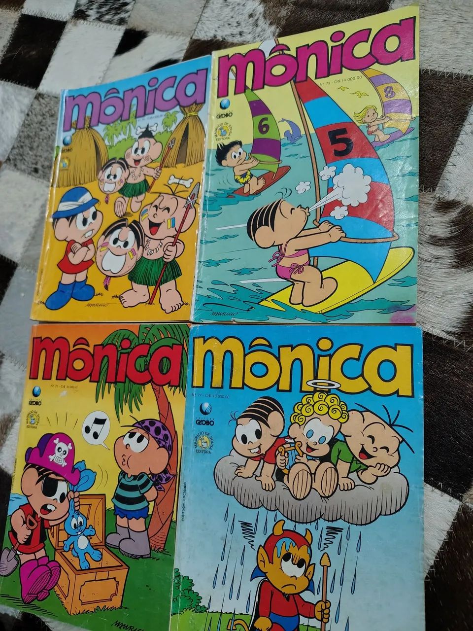 Gibis Mônica - anos 1992 a 1995, editora Globo 