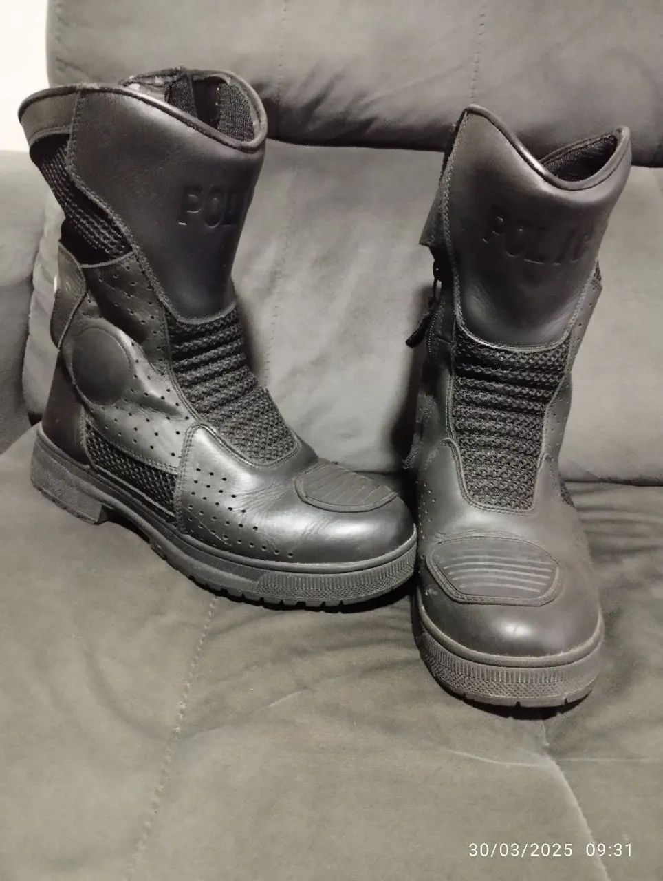 Botas de coturno- Preto - Foto 2