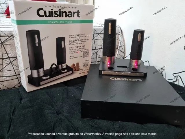 Saca-rolhas e Preservador Cuisinart à Vácuo Elétrico - Foto 5
