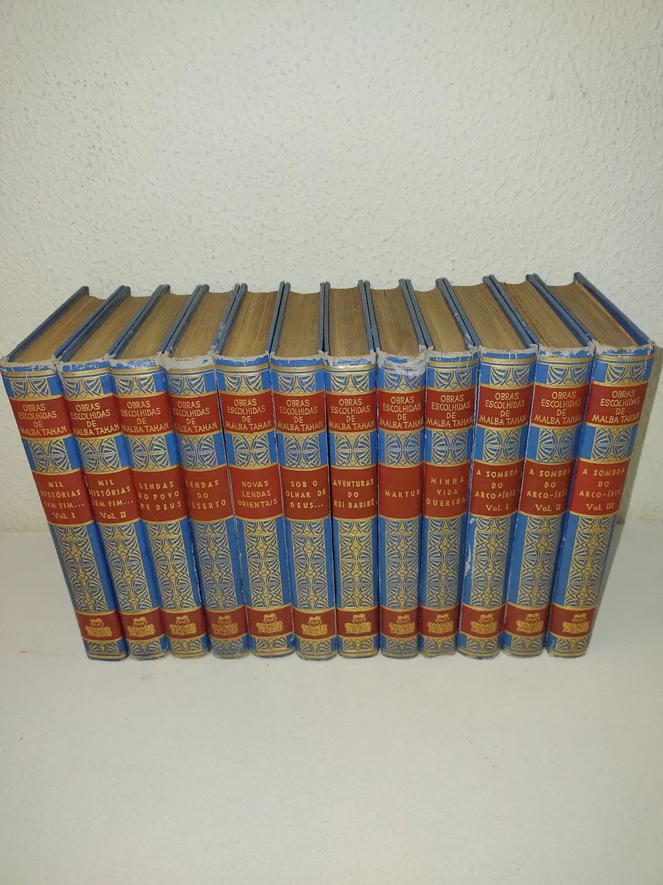 Livros Malba Tahan - 1957-1958-1959 (12 unidades) 