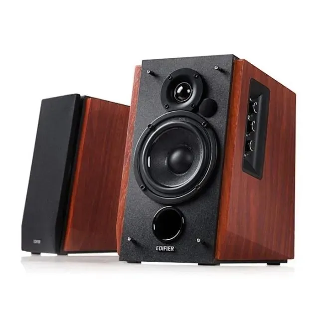 Monitor de Áudio R1700BT Bluetooth 66W RMS EDIFIER - Madeira