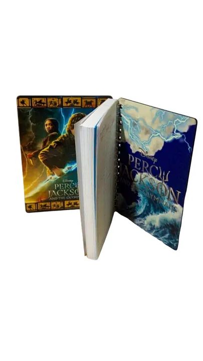 Agenda diaria 2024 capa em mdf frente e verso, personalizada com tema: PERCY JACKSON - Foto 6