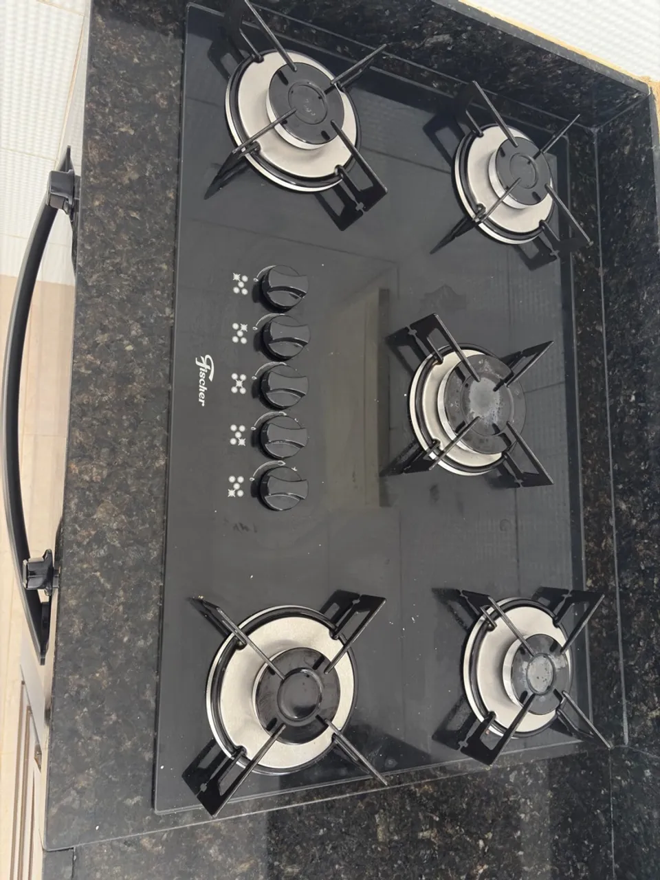 Cooktop Fisher 5 bocas elétrico
