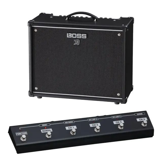 Kit Amplificador Boss Katana 100 Gen3 + pedaleira GA-FC Footswitch