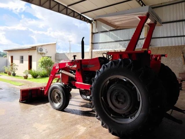 Massey Ferguson 290 ano 1987 trator muito conservado com conjunto frontal tatu sem detalhe