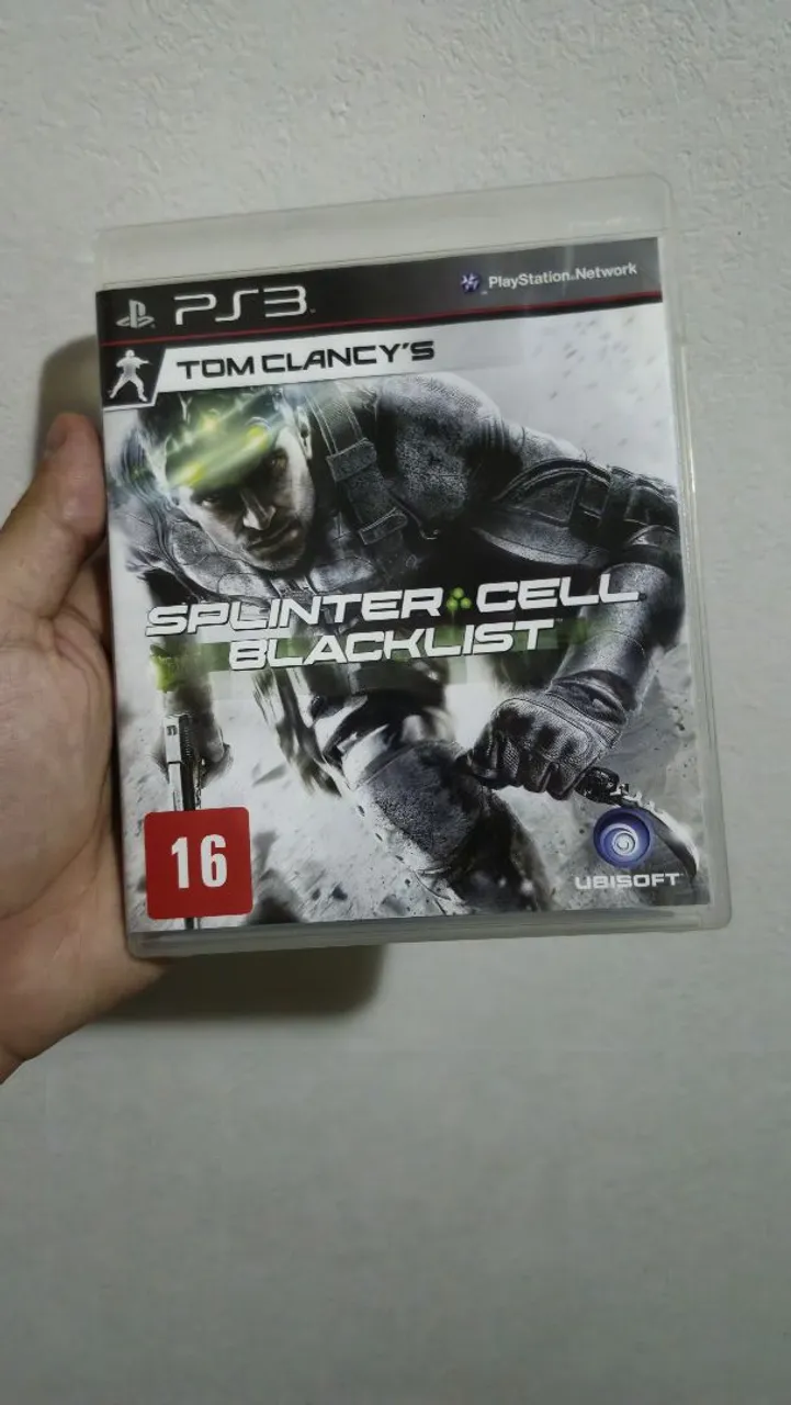 Splinter Cell Blacklist - PS3 (Faço olx pay)