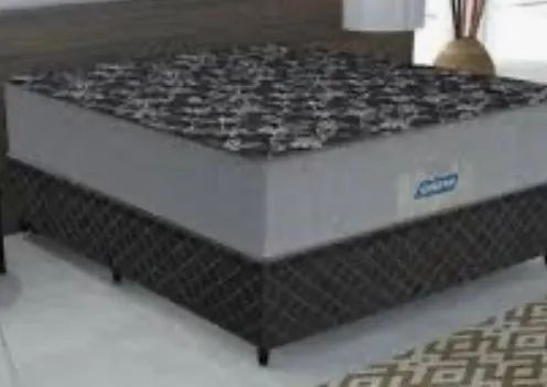 Cama box com molas agora ligue ja