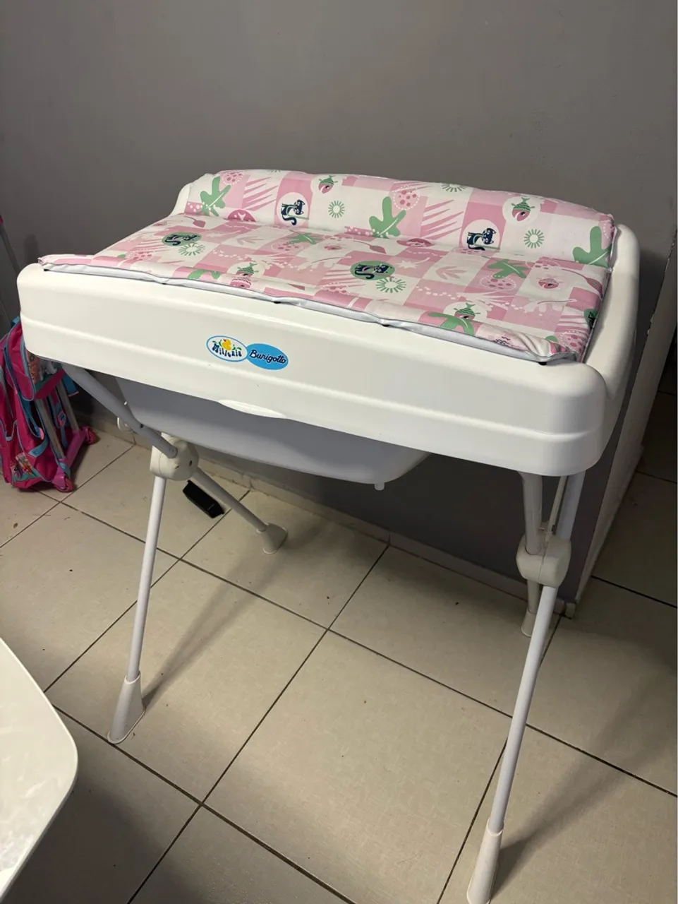Banheira burigotto com trocador brinde