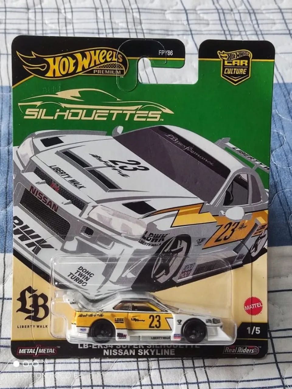 Hot Wheels Premium Lb-Er34 Super Silhouette Nissan Skyline