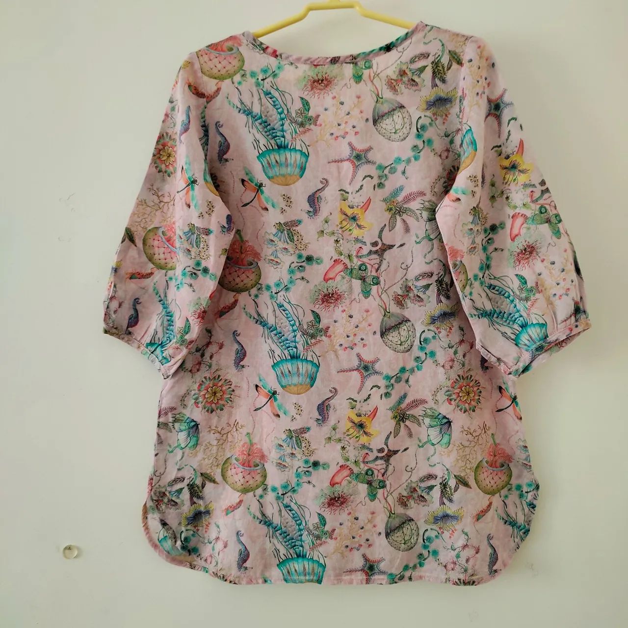 Vestido infantil floral estampada - Foto 2