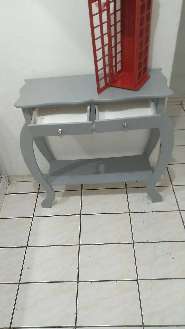 Aparador ótimo estado mais depósito decorativo de banheiro para papel - Foto 2