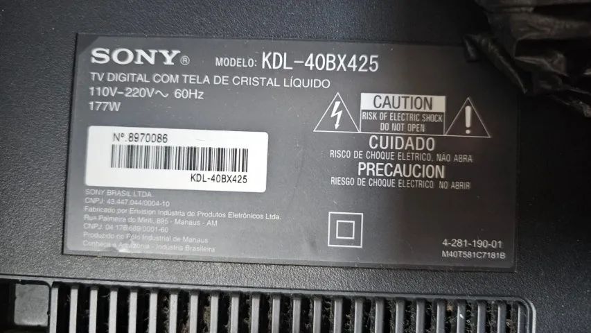 Tv Sony Bravia Kdl-40bx425 - 40 Full Hd - Foto 5