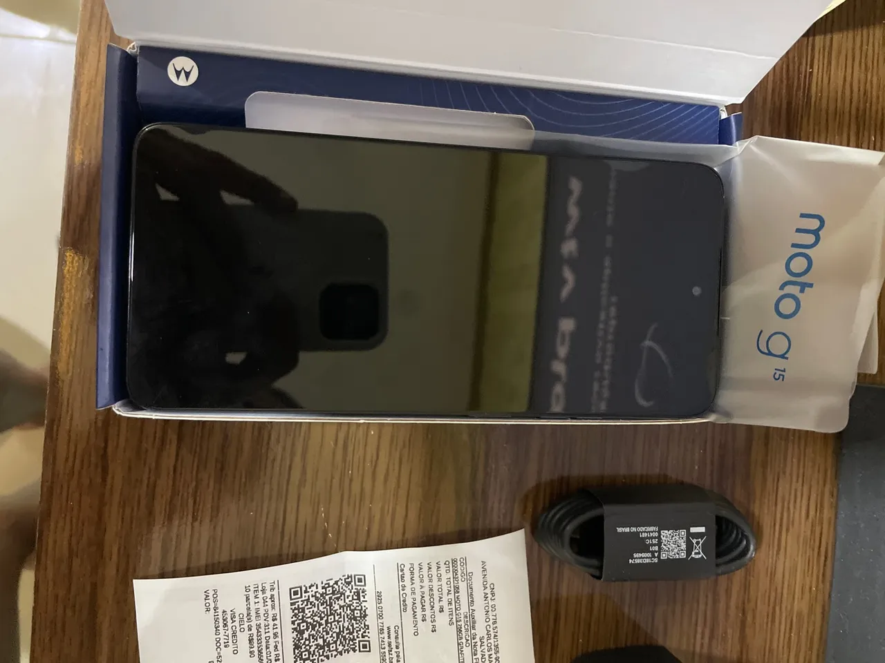 MOTO G 15 zero, lacrado