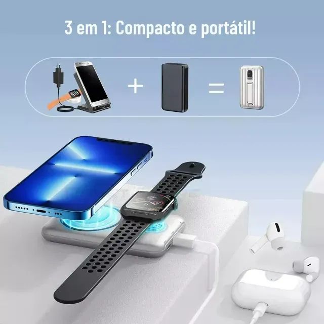 Powerbank 10000mah Magsafe 40w Para iPhone A'god Bte-23 - Foto 2