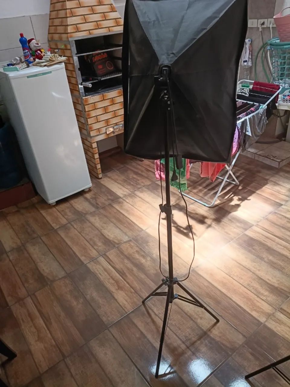Softbox de Iluminação Profissional + Tripé (Usado) - Foto 3