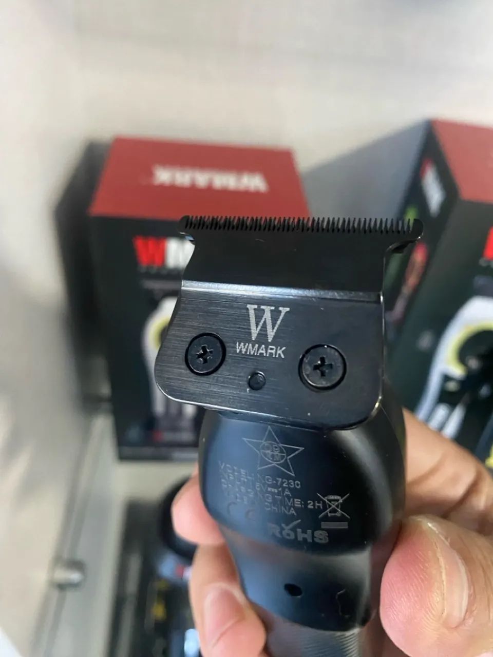 Maquina de acabamento ng-7230 Wmark 
