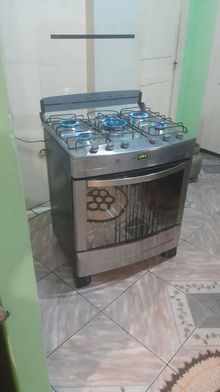 Fogão 5 boca Brastemp