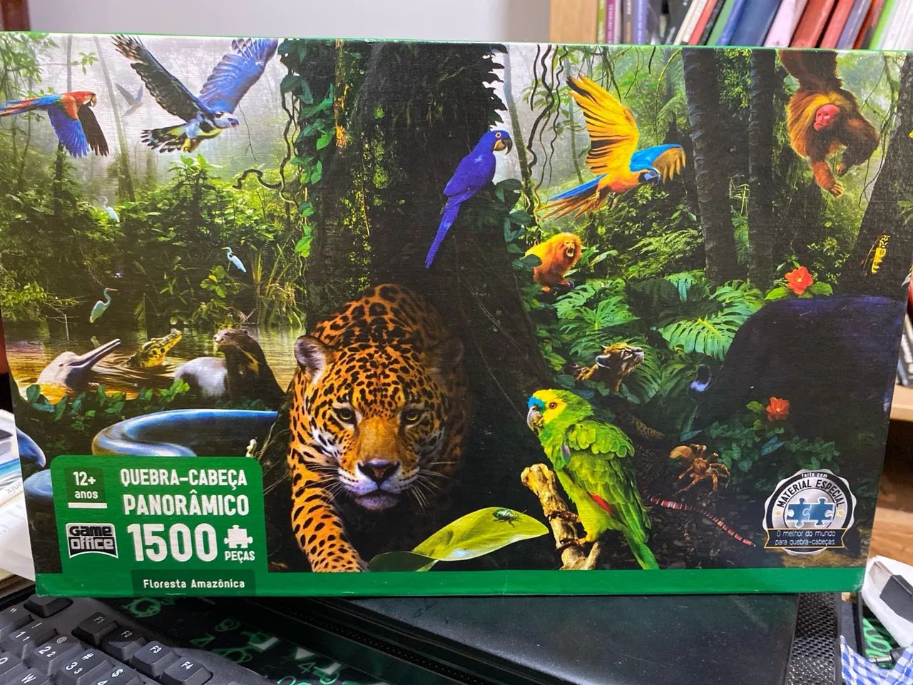 Quebra-cabeça Panorâmico Floresta Amazônica 1500 peças