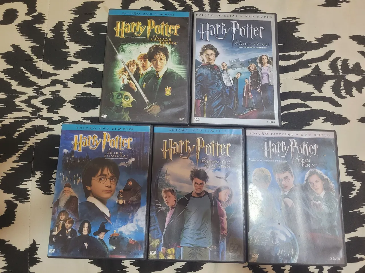 Coleção Completa Harry Potter em DVD