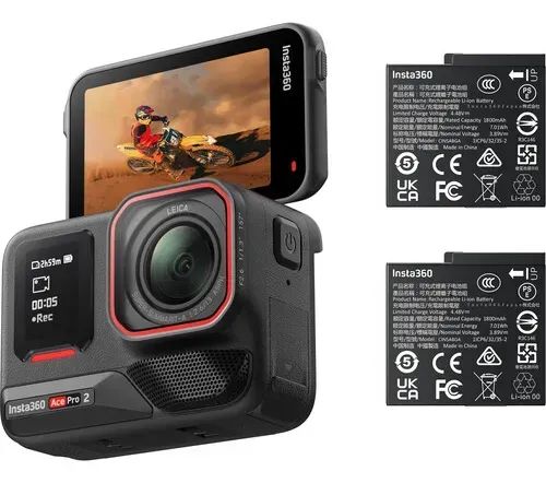 Câmera Insta360 Ace Pro 2 Action Bundle (2 Baterias) - Foto 2