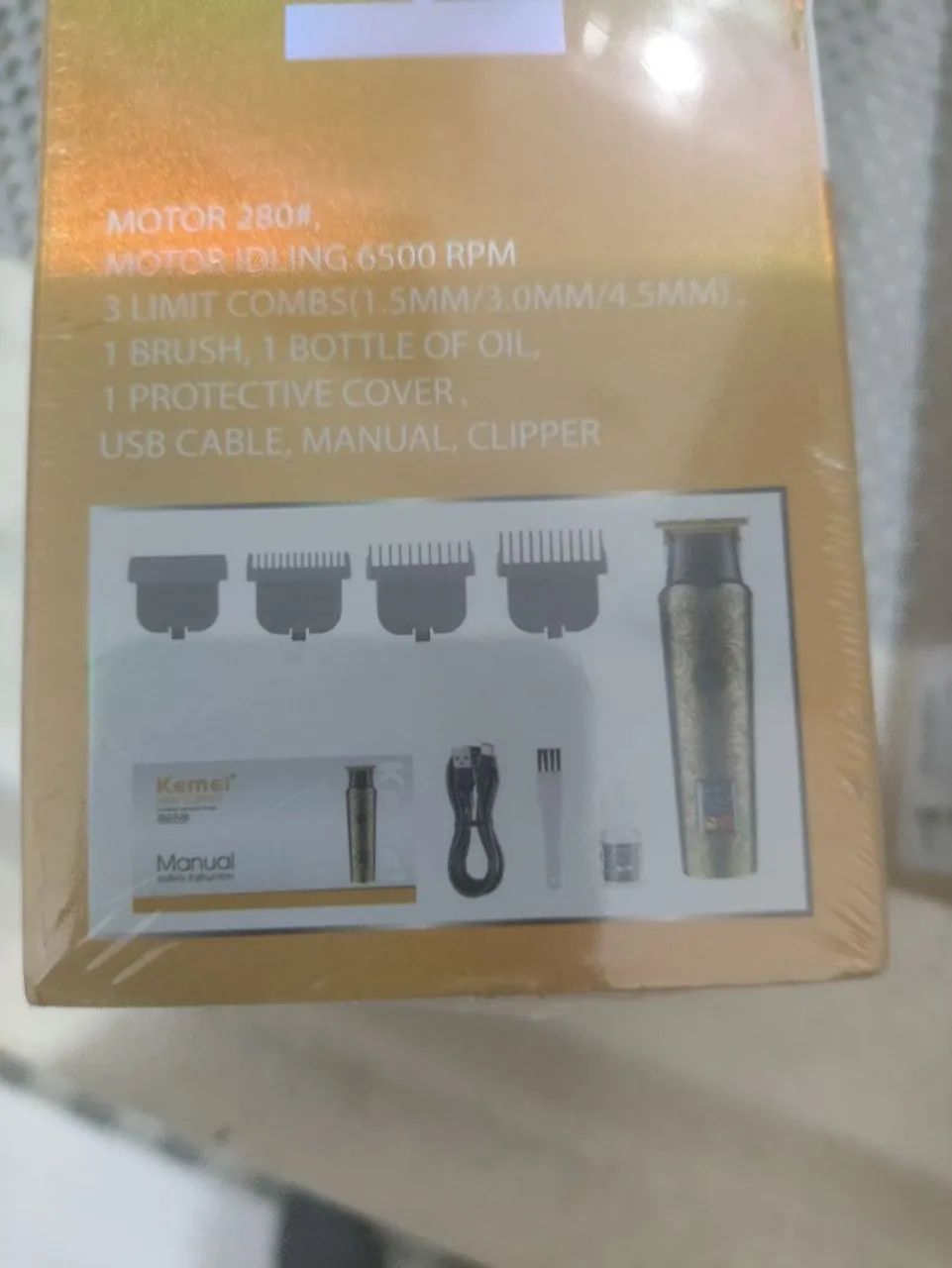 Barbeador elétrico e máquina shaver conjunto - Foto 2