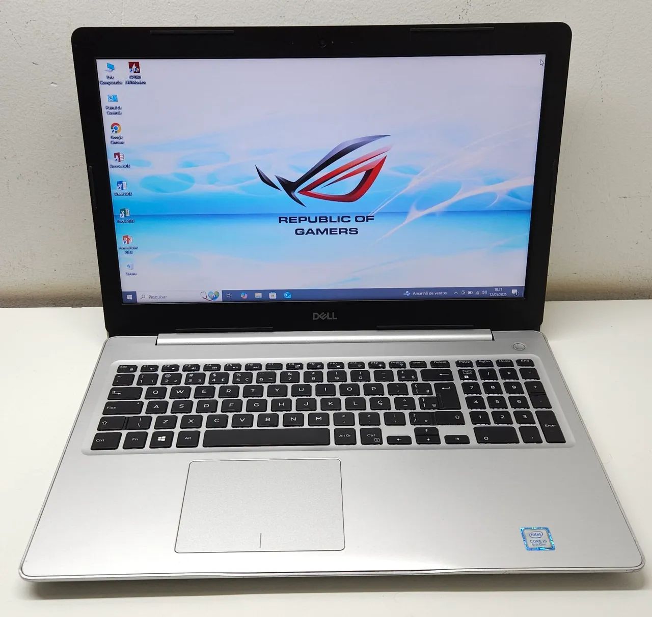 Notebook i5 8° geração 12gb ram/SSD 128GB